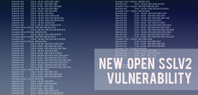 New vulnerability at Open SSLv2: Drown Attack