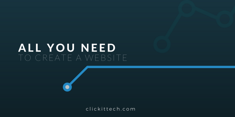All you need to create a website