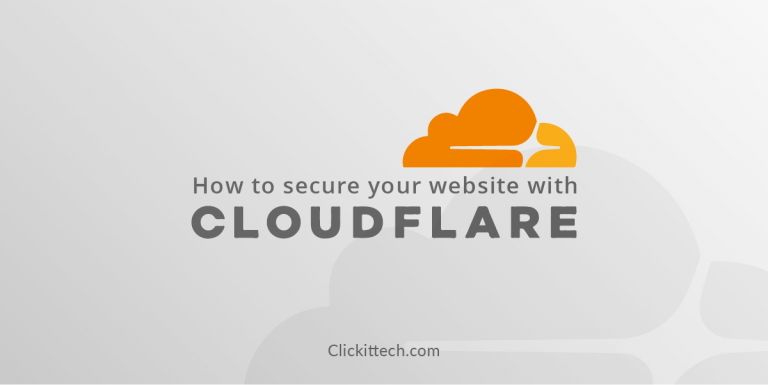 How to secure your website with CloudFlare