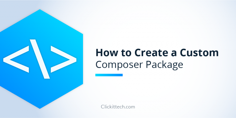 How to create a Custom Composer Package from scratch