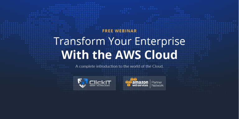 ClickIT launched its first AWS Webinar