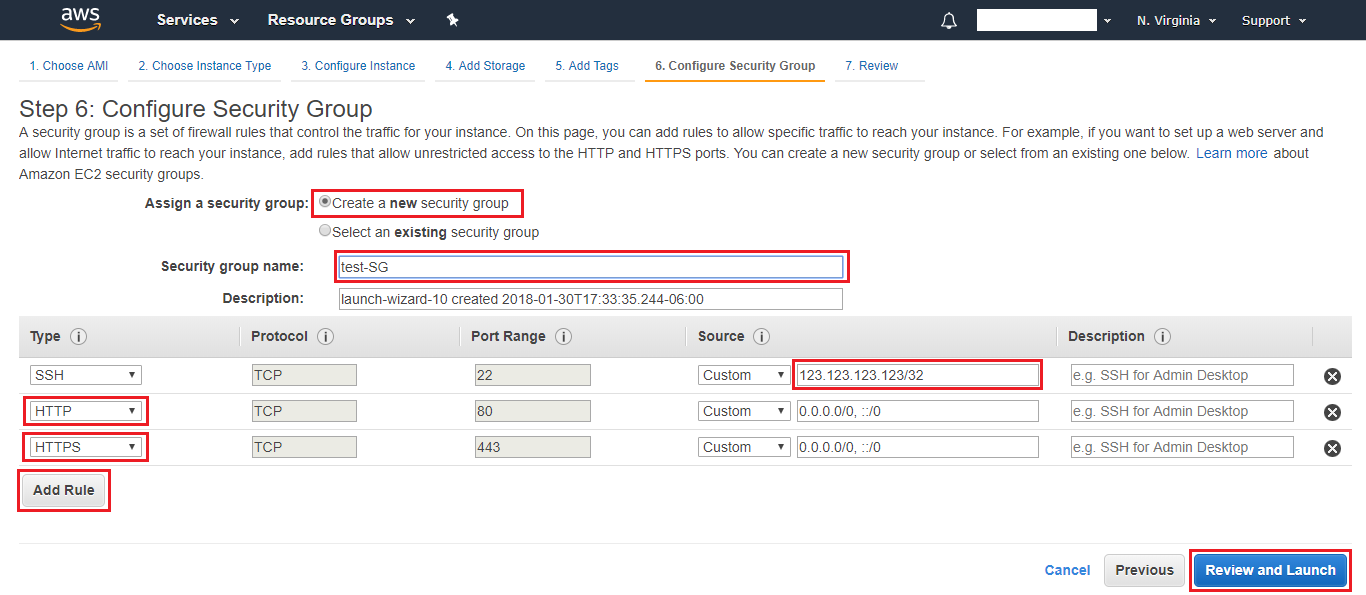 migrate WordPress Configure security 