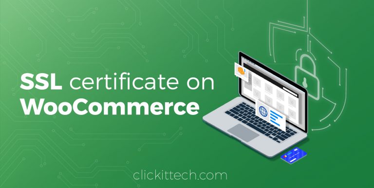Install an SSL certificate on your WordPress site with WooCommerce