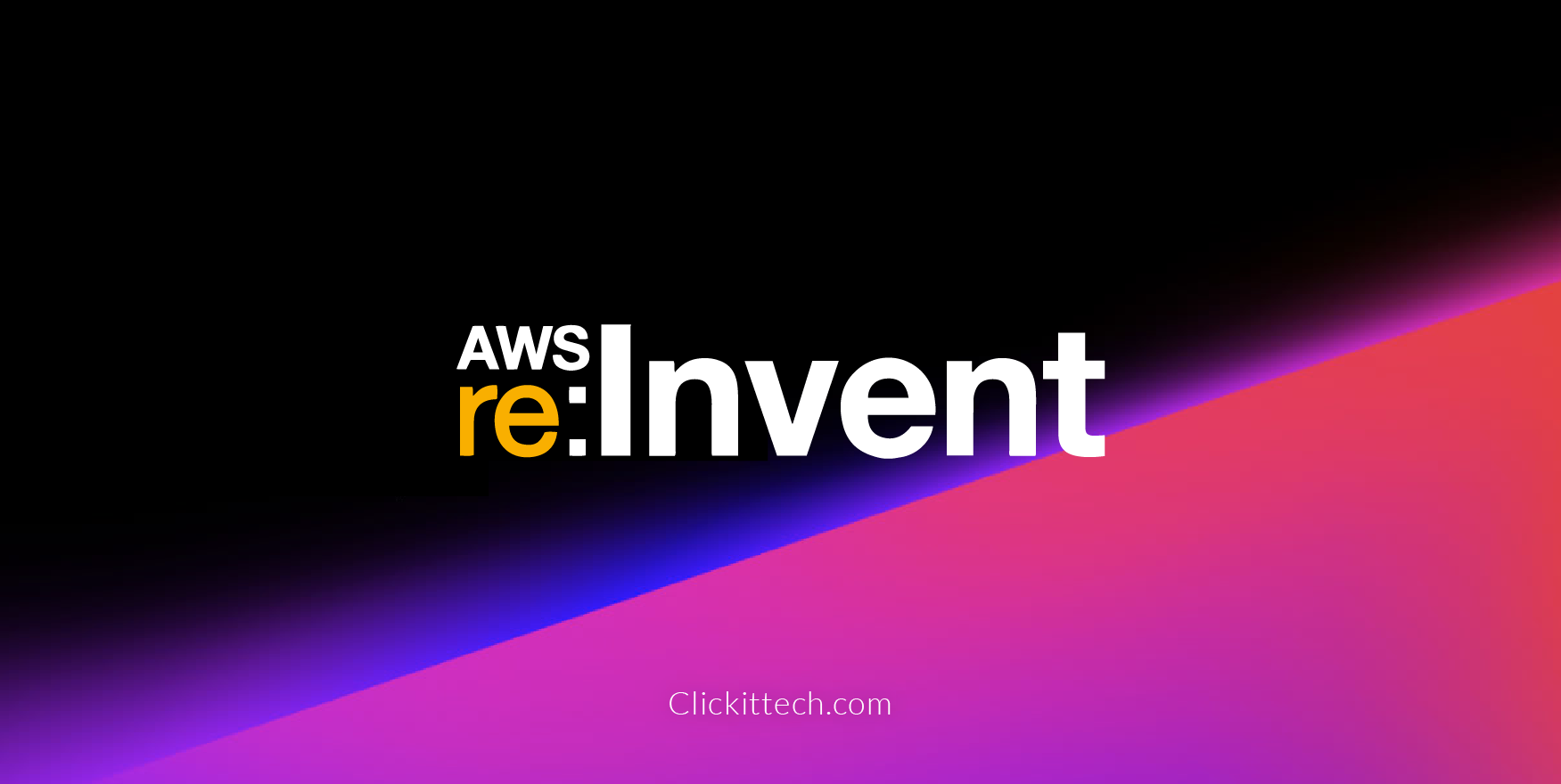 Welcome to AWS reinvent 2018