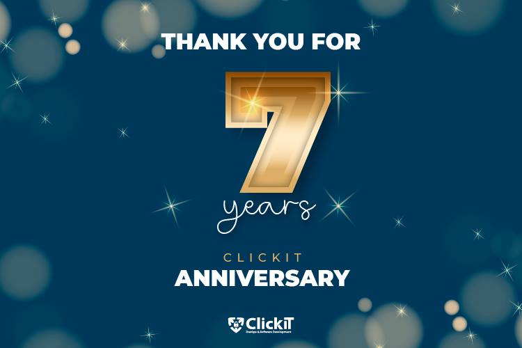 Clickit 7th anniversary