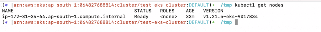 Create an EKS Managed Node Group step 8