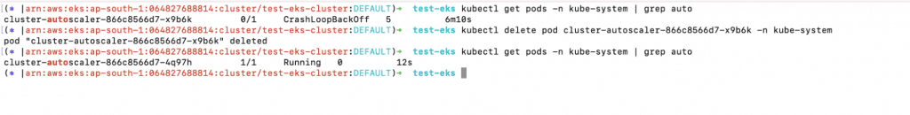 Set up a Kubernetes Cluster Autoscaler step 10