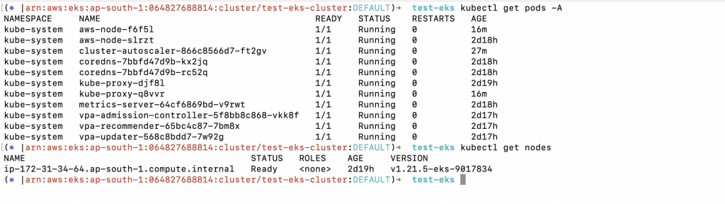 Set up a Kubernetes Cluster Autoscaler step 14