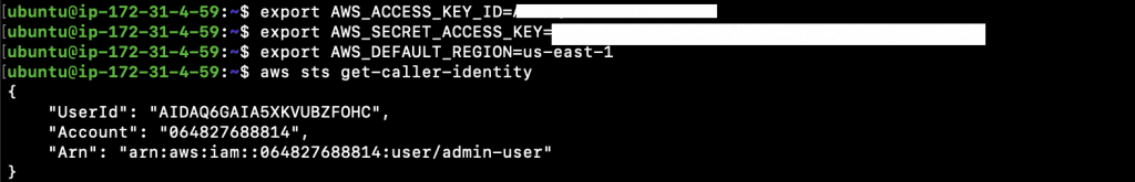 IAM user keys