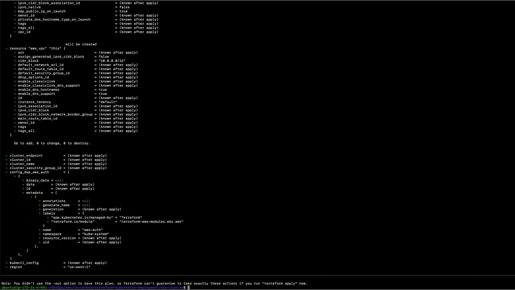 create EKS Cluster using Terraform step 13