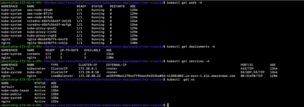 create EKS Cluster using Terraform step 21