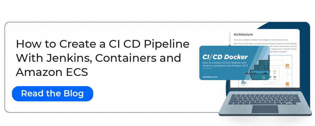 how to create a ci cd pipeline with jenkins, containers and amazon ecs