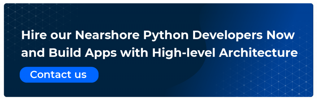 Hire a nearshore python developer at ClickIT
