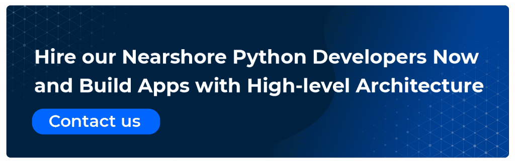 Hire a nearshore python developer at ClickIT