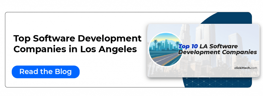 Top software developmet companies in LA