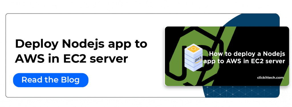 deploy nodejs app to aws