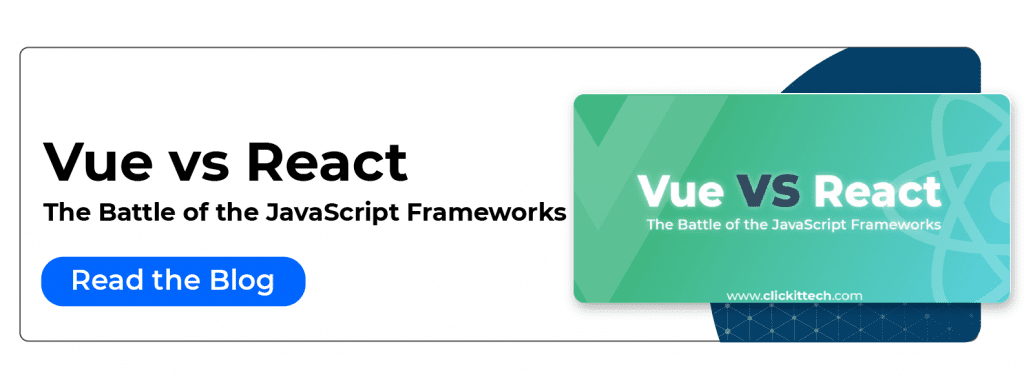 best web development frameworks vue vs react