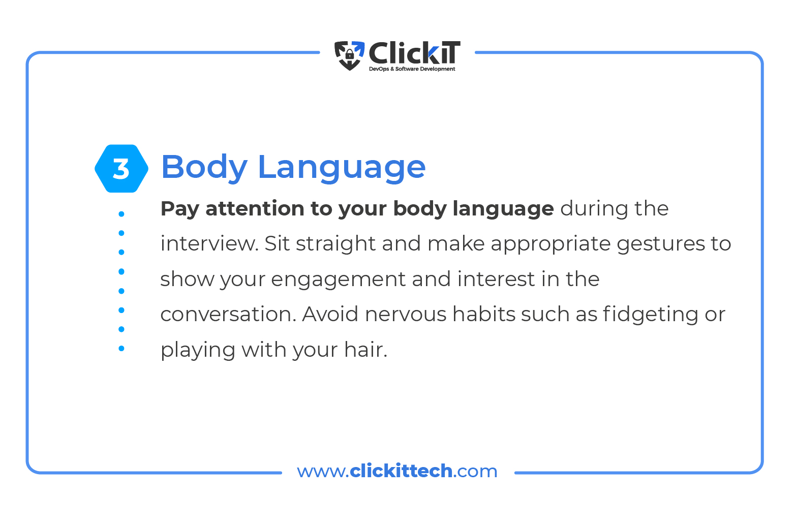 body language examples ppt