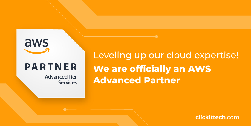 Leveling up our cloud expertise! We are officially and AWS Advanced Partner
