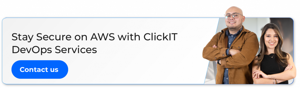 Stay secure on aws with clickit devops services