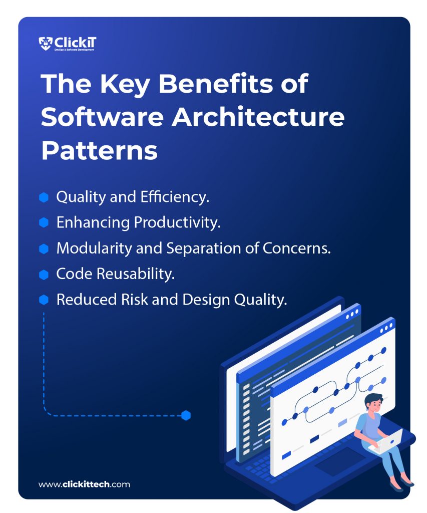 Benefits of Software architecture design patterns