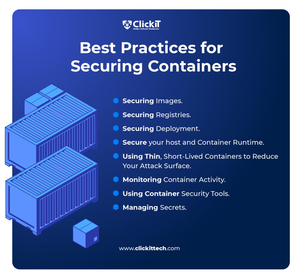 Best practices for securing container technology