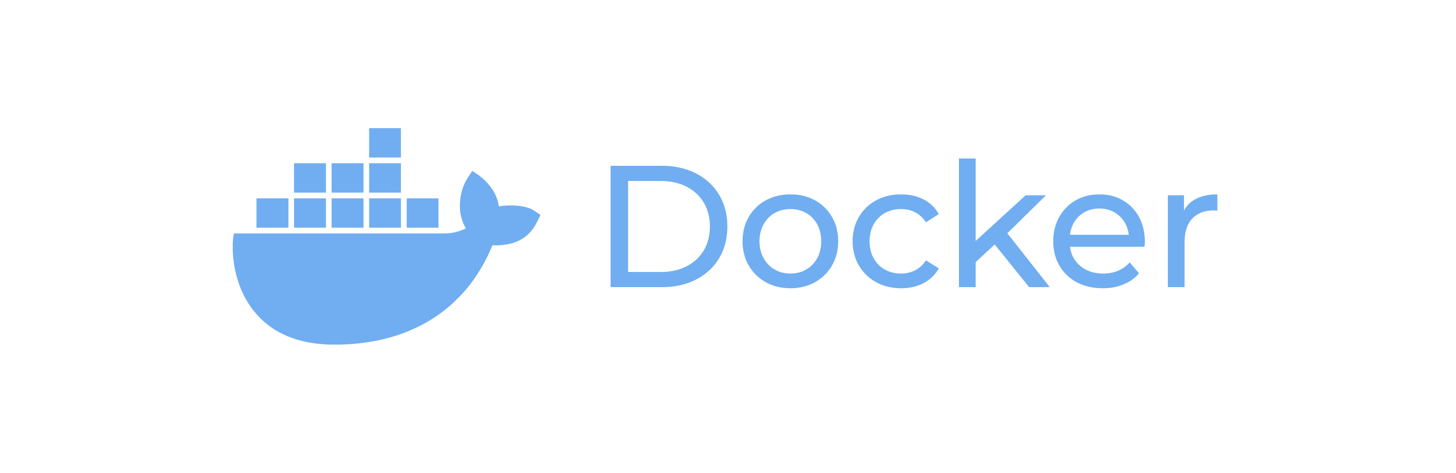 logo of docker tech stack of ClickITs development services