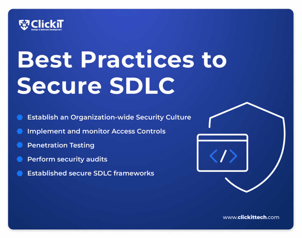 Best practices to Secure SDLC