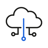 .Net Cloud Integration Icon