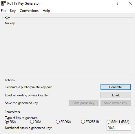 connect ssh into ec2 instance using windows step 1